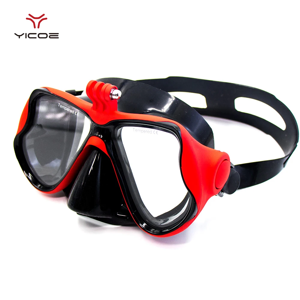 Go Pro аксессуары маска для дайвинга подводная стеклянная плавания GoPro Hero7 6 5 4 3 SJCAM