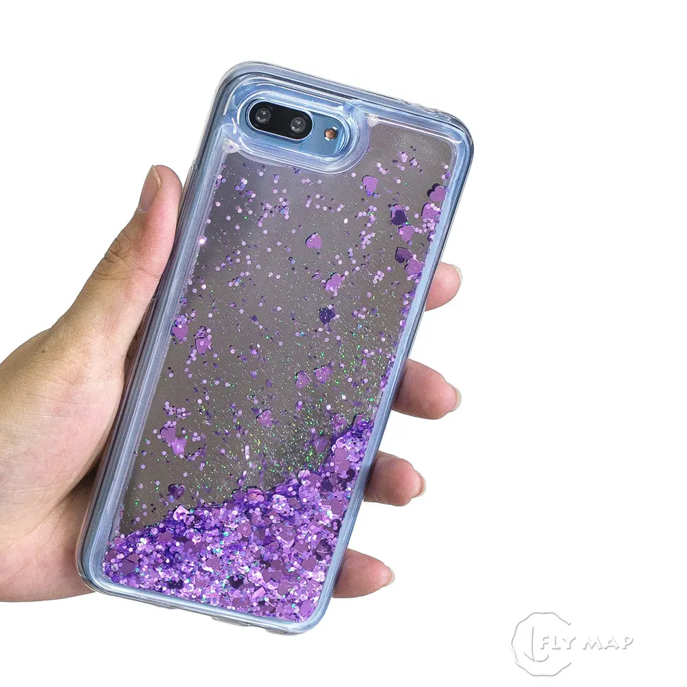 Mirror Star Case For Huawei Honor 10 Quicksand TPU Silicone Phone Cover Coque Capa for Honor10 COL-L29 COL L29 |