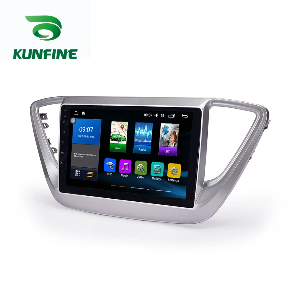 Восьмиядерный 1024*600 Android 8 1 автомобильный DVD GPS навигационный плеер Deckless стерео для