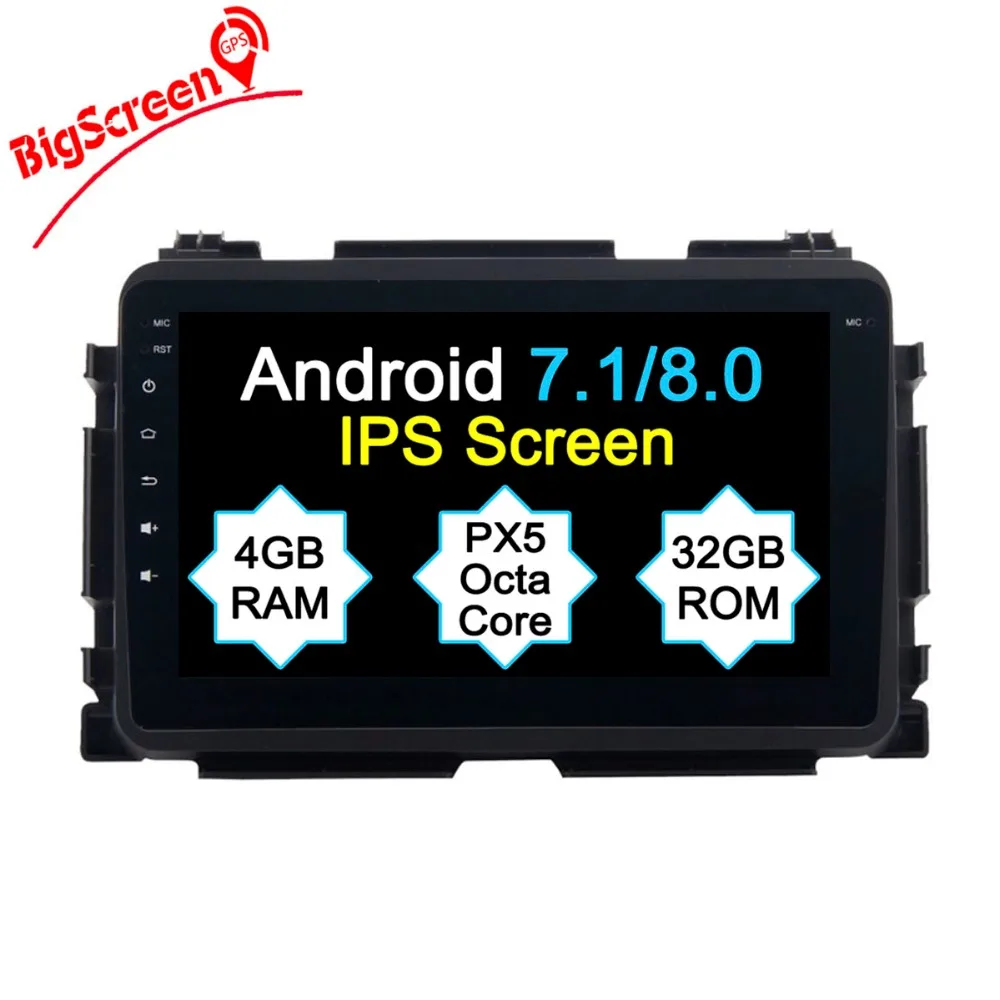 Новейшее Android8.0 8 Core 4 Гб Оперативная память 32GB Встроенная Память автомобиля без DVD