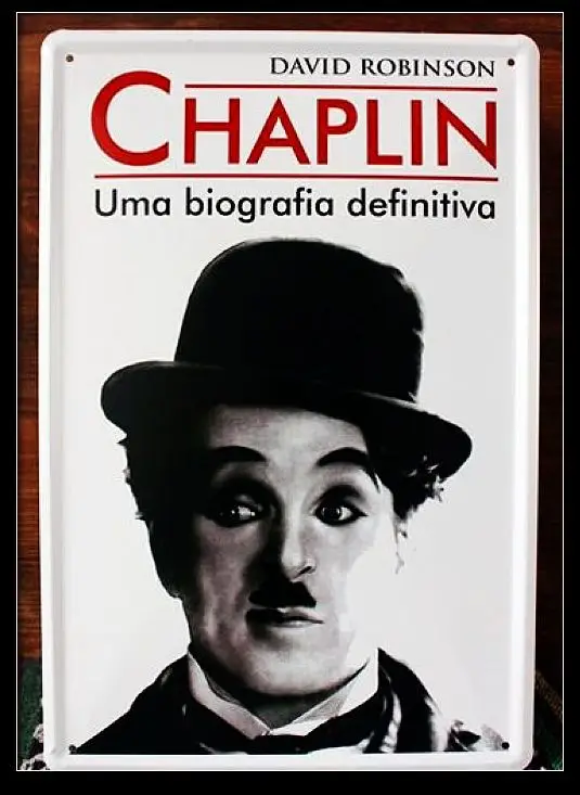 50 шт./лот металлический знак потертый шик Классическая Звезда Chaplin Металл ремесла