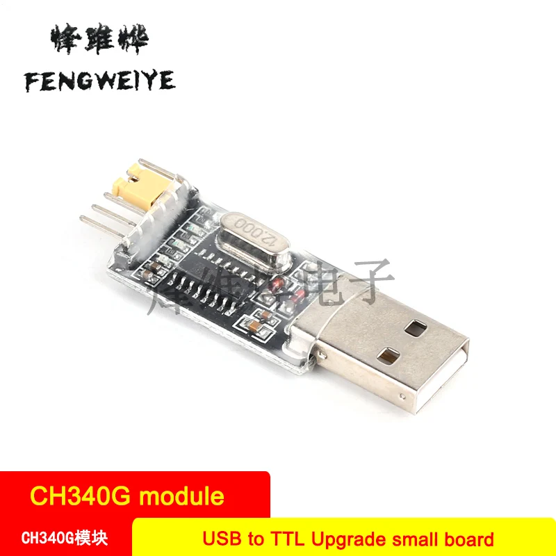 Панель CH340G от USB к TTL модулю для последовательного порта линия загрузки микро