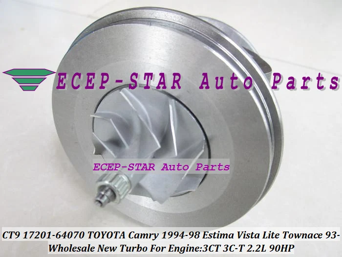 Турбина с картриджем турбины CHRA CT9 17201 64070 64071 для TOYOTA Camry Lite Ace TownAce Vista Emina Lucida 3CT 3C T