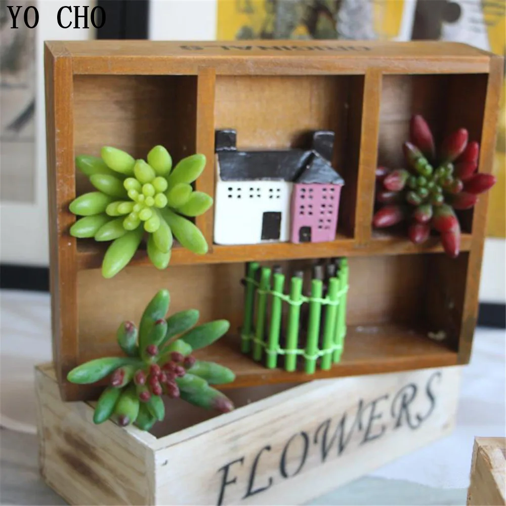 Искусственные растения Чили суккуленты рождественские украшения для дома Miniascape