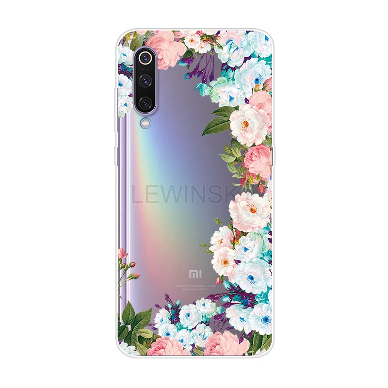 Силиконовый мягкий чехол из ТПУ с кружевными цветами для Xiao mi Red mi Note 7 6 5 4 Pro 4X5 Plus 5A Prime A1 6X PocoPhone F1 mi 9 8 A2 lite чехол