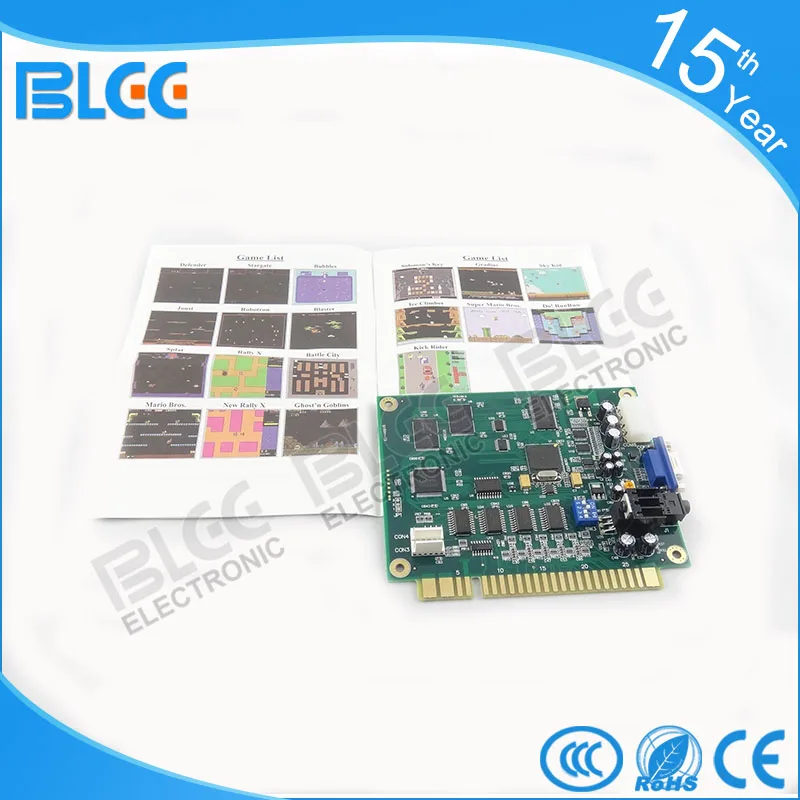 Классическая игровая печатная плата Jamma 60 в 1 для коктейльной аркадной машины или