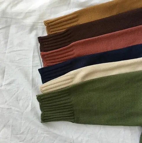 2018 осень зима милый свитер женский японский Мори девушка большой размер пуловеры