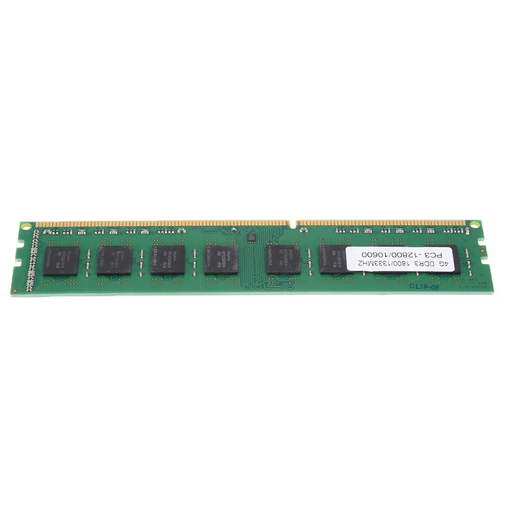 1 шт. Профессиональный 4 Гб PC3-10600 DDR3 1333 МГц 240Pin 4 г Ram для настольных ПК AMD DIMM памяти