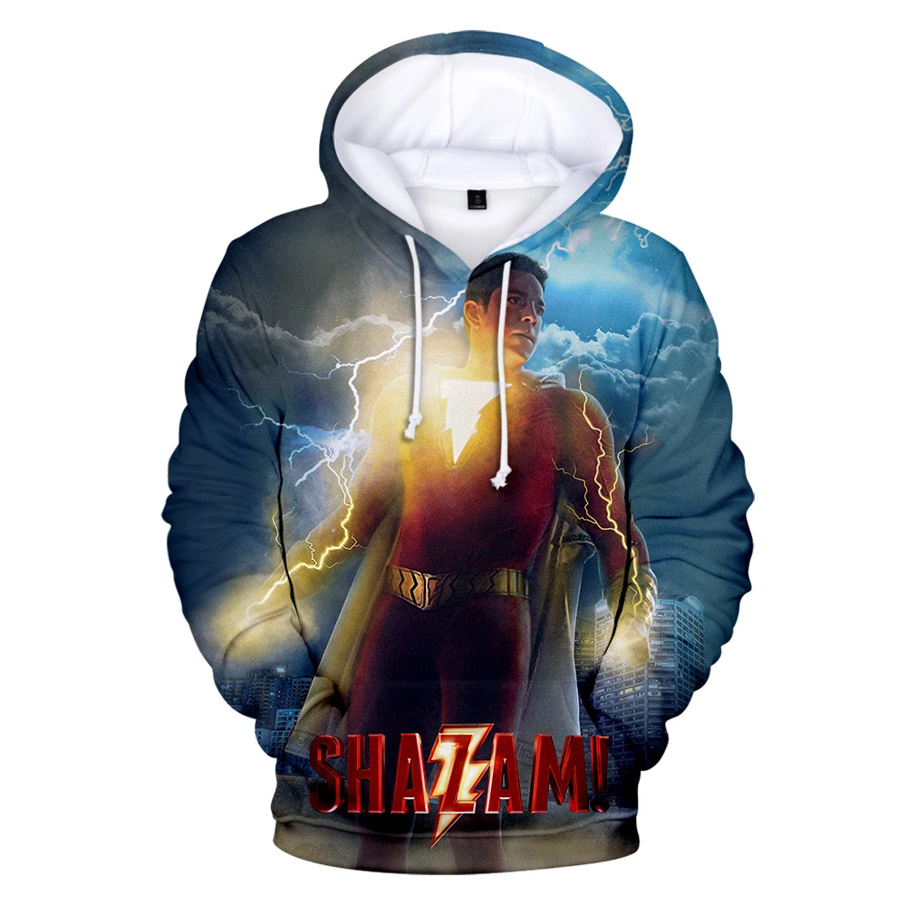 Shazam Billy Batson/пальто Лидер продаж сезон осень зима толстовка с капюшоном пальто