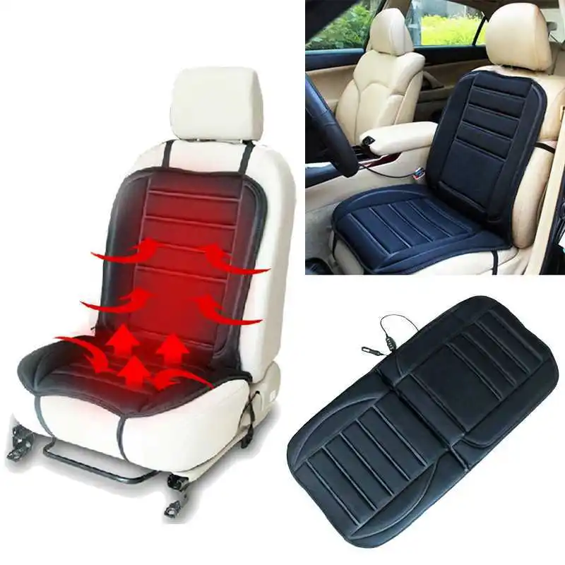 Автомобильная подушка для сиденья теплая с подогревом горячая крышка авто 12 В