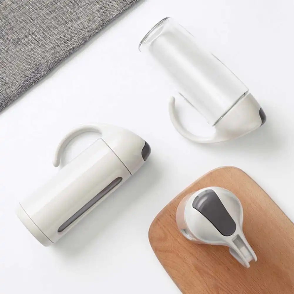 320 мл кухонный стеклянный масляный горшок домашняя герметичная масляная банка