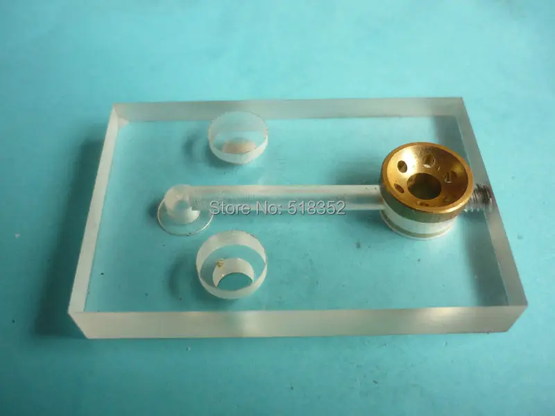 Water Jet Panel w/ Brass Nozzle 45x70x10mm Spray Cooling Plate for Wire Cutt EDM High Speed Machine Wearing Parts | Инструменты