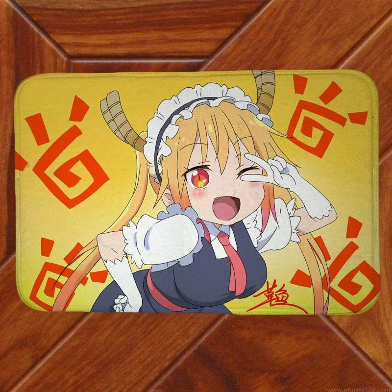Kobayashi-san Chi no Maid Dragon ковер декор для спальни коврик Аниме Манга 001