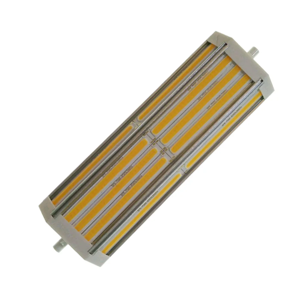 С регулируемой яркостью led R7S 50 Вт 189 мм светильник лампочка J189 R7S лампы заменить галогенные лампы AC110 220V теплый белый холодный белый