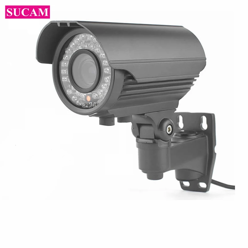 SUCAM 4MP камера безопасности POE IP 2 8-12 мм варифокальный ручной объектив Проводная