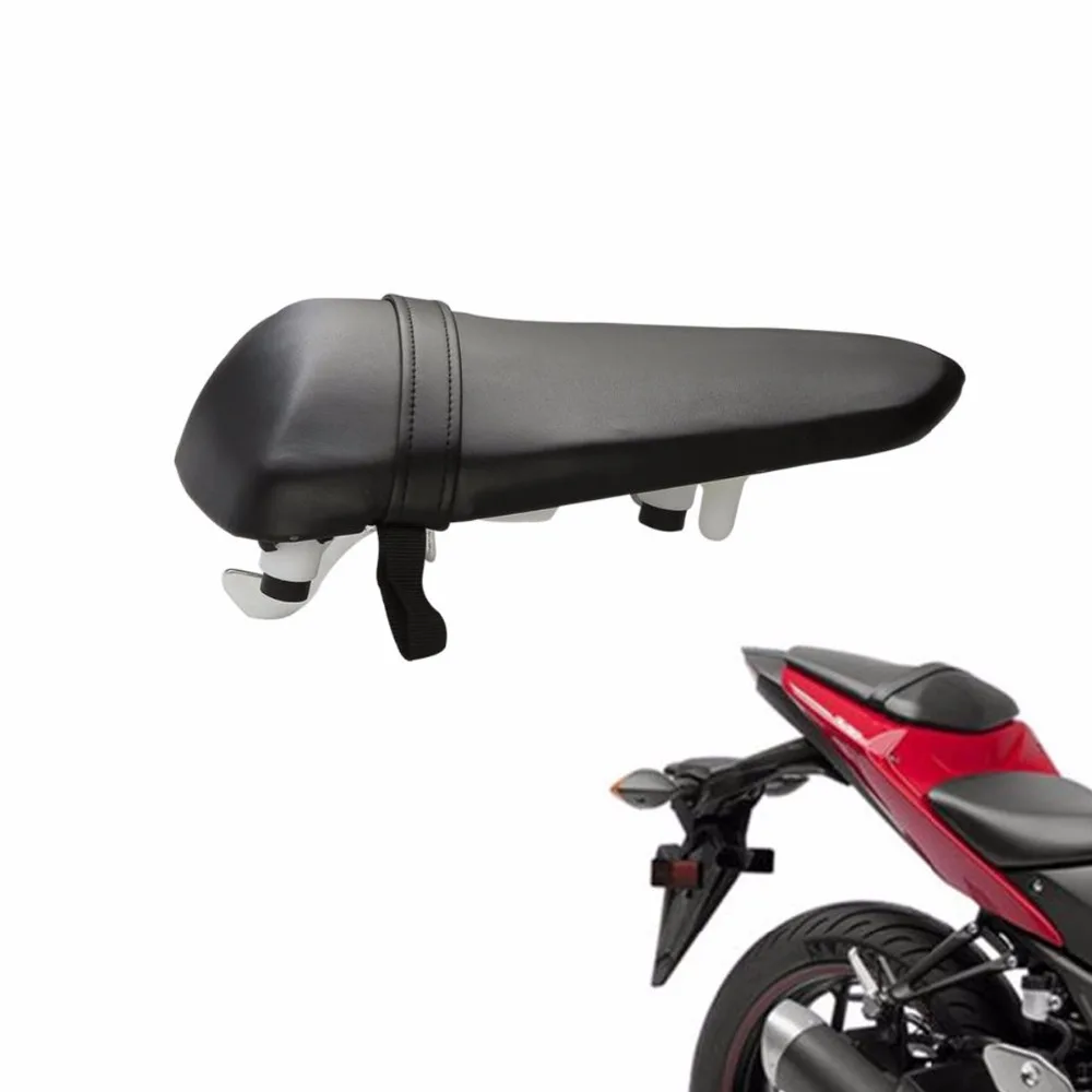 Мотоциклетное черное заднее пассажирское тандемное сиденье для Yamaha YZF R3 YZFR3 2015 2019