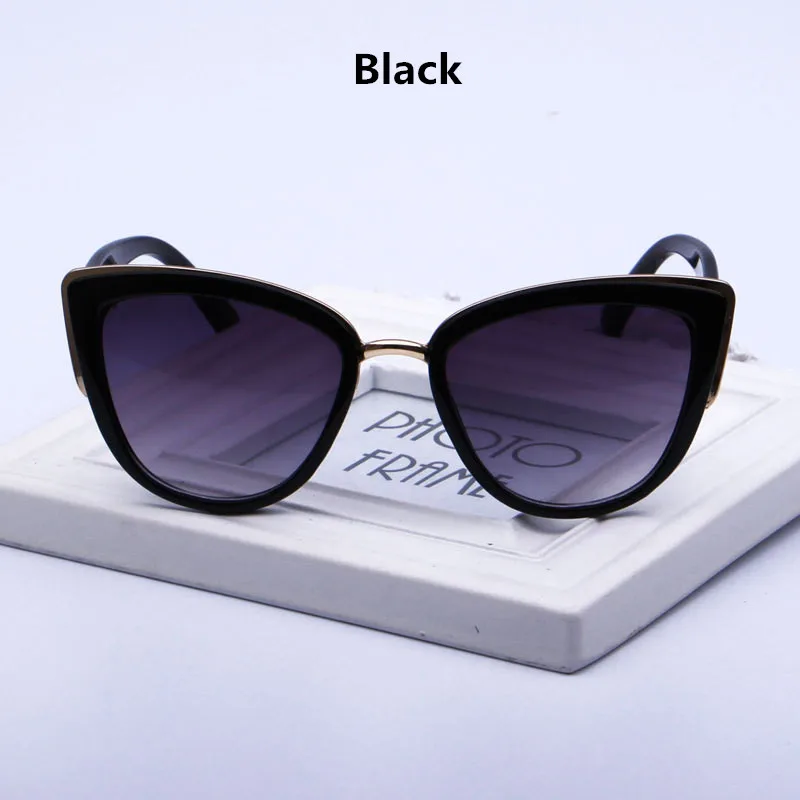 Занавес Lunette Soleil Femme Новая мода кошачий глаз солнцезащитные очки женские роскошные Винтажные Солнцезащитные очки дикие градиентные зеркальные очки