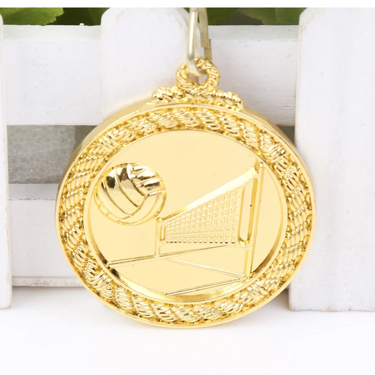

Медаль волейбольный золотистый/серебристый/Бронзовый, 5,0 см