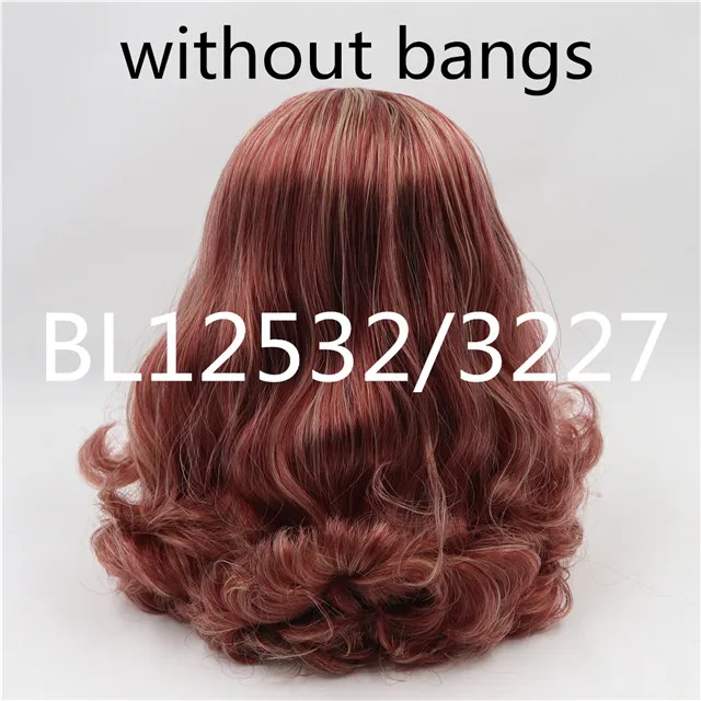 Кукла blyth ледяная RP кожа головы и купол только смешать волосы для DIY пользовательские куклы - Цвет: f