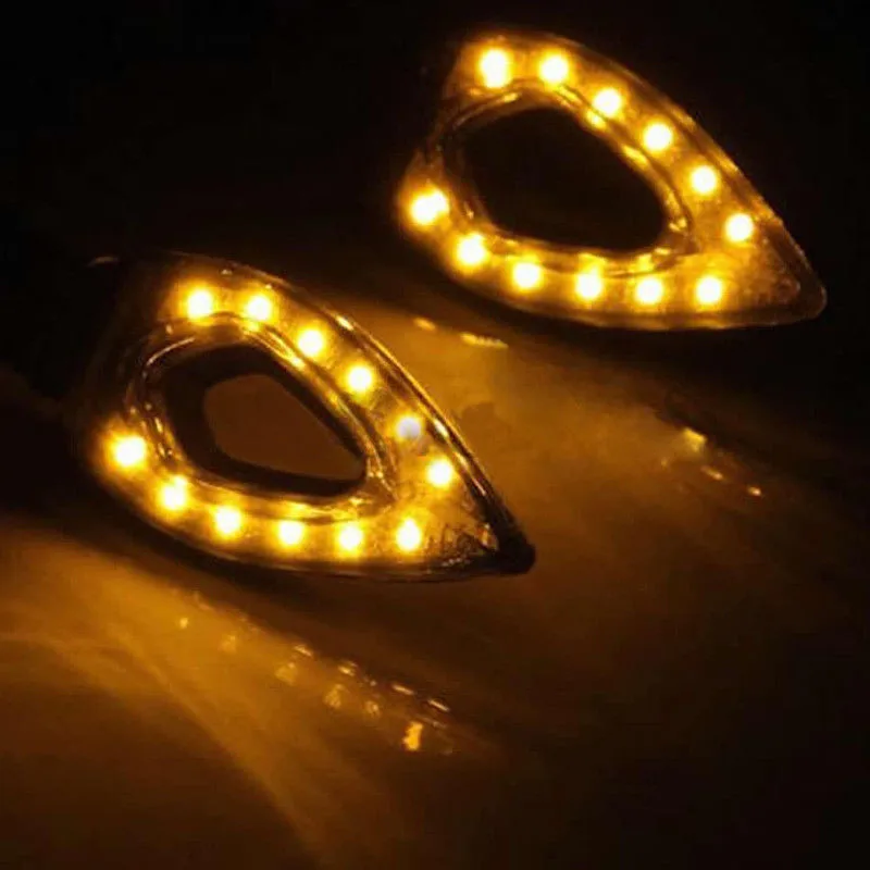 Поворотники светодиодные для мотоцикла 12 светодиодов|bobber led|bobber chopperbobber motorcycle |