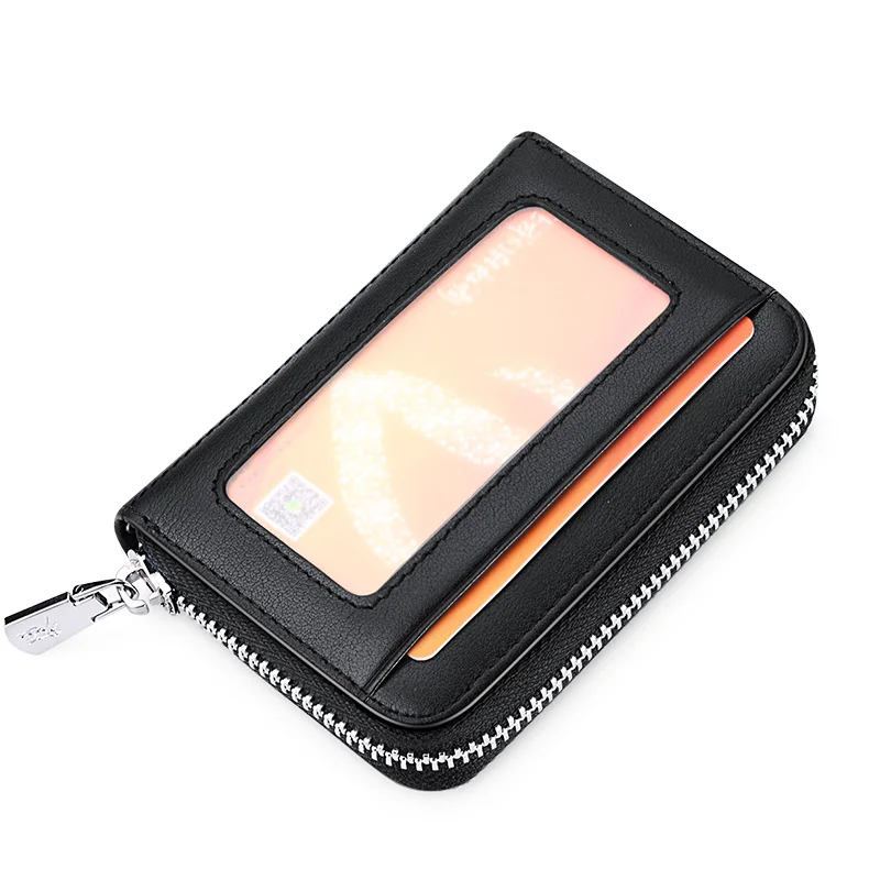 Мужская маленькая сумка из натуральной кожи модный кошелек воловьей с зажимом и