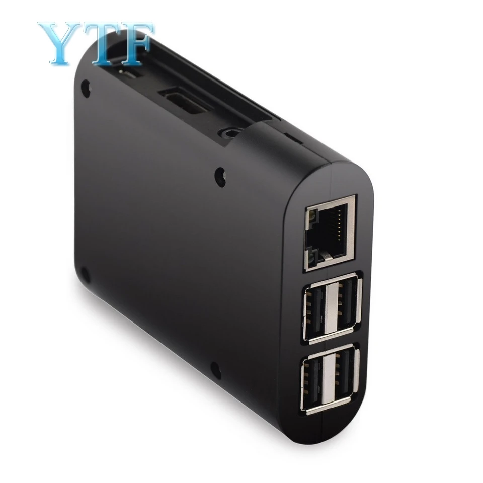 Прозрачный чехол для Raspberry Pi 2 3 B черный и белый корпус из АБС пластика|Аксессуары