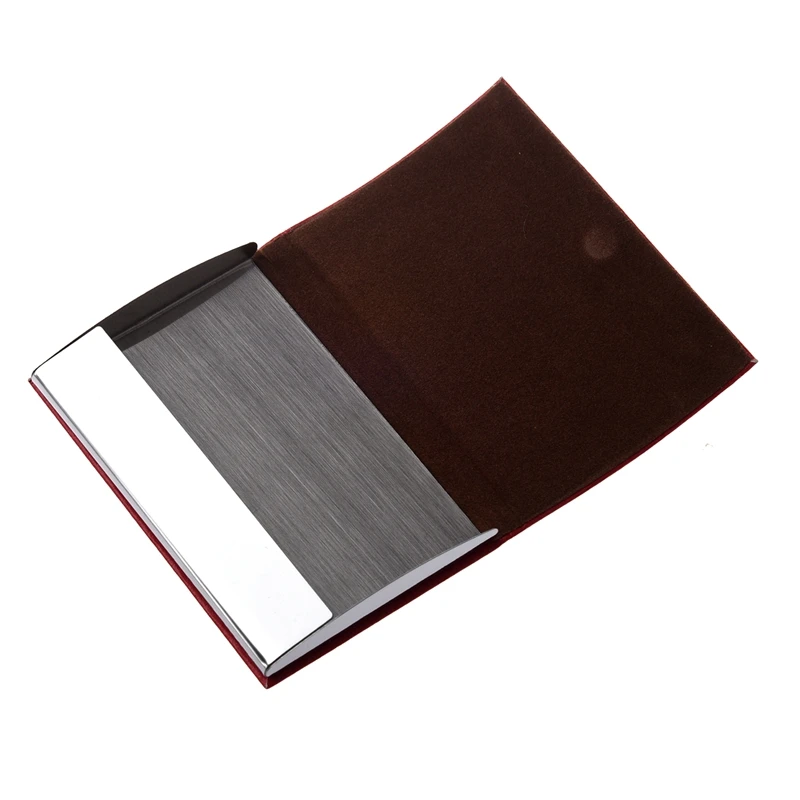 Business Card Credit Holder Case Red | Канцтовары для офиса и дома