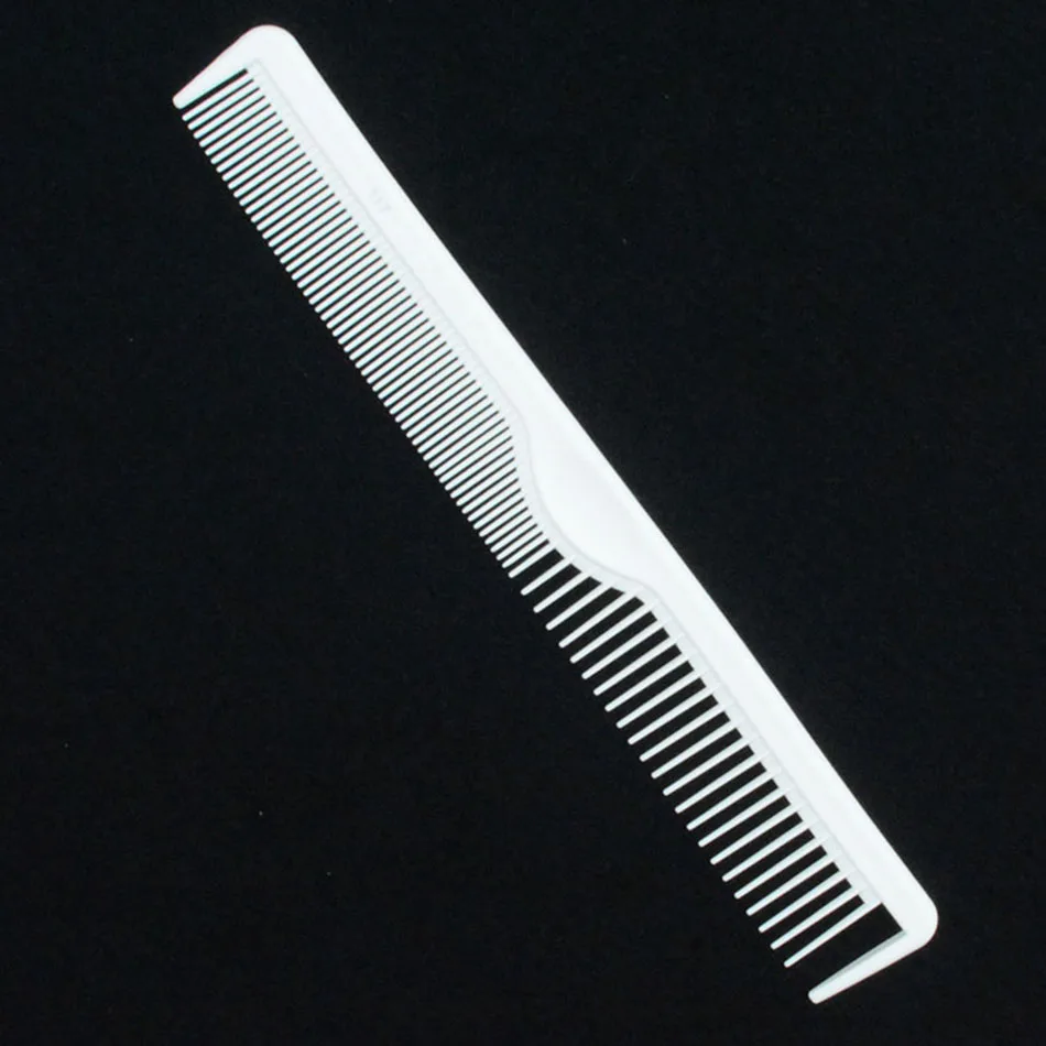Белый Укладка волос Расческа из карбона волокна салон парикмахерские парикмахеры тонкая Расческа для стрижки - Цвет: Белый