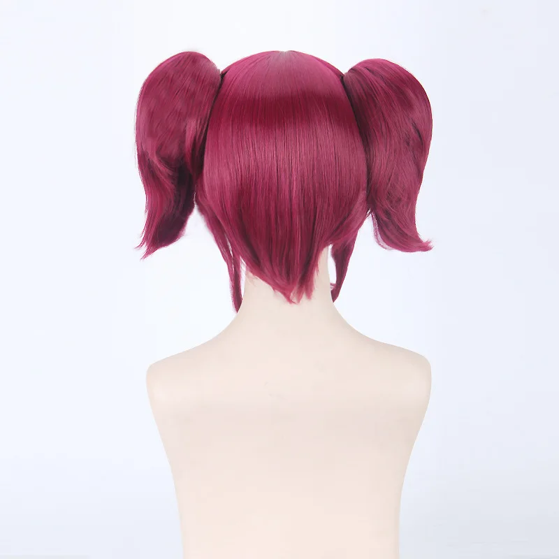 Искусственные волосы Morematch Black Butler Mey Rin бордовые синтетические для женской