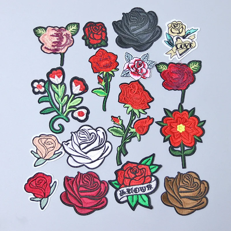 Высокое качество смесь красивый цветок горячего расплава клей аппликация