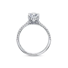 White Gold Plated LESF, 925 пробы, серебро, 9 карат, овальная огранка, обручальные кольца для женщин, роскошные, с разрезом, группа, Silve, большой камень, цирконий, обручальные кольца - Цвет основного камня: White Gold Plated