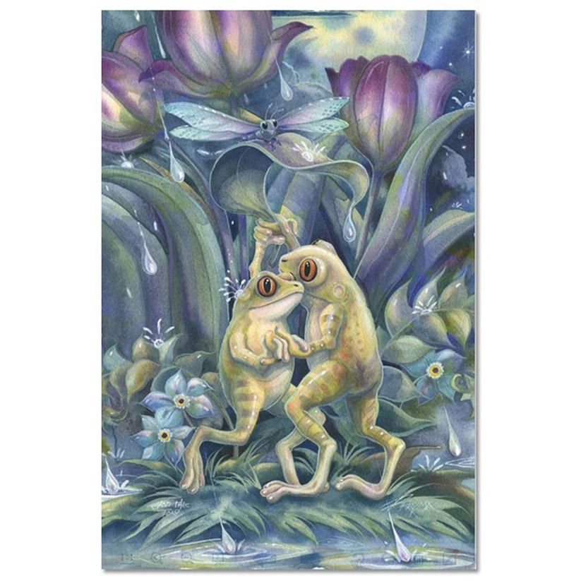 

Набор для алмазной 3D вышивки «лягушка», 60 х90 см