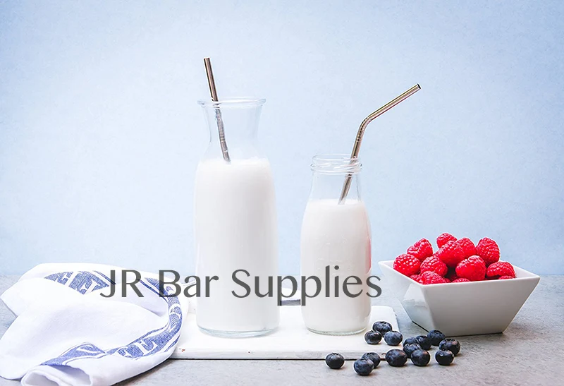 Трубочки для питья из нержавеющей стали набор 200 шт. | Дом и сад