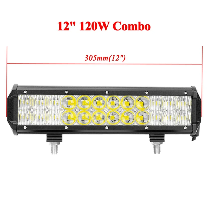 120W Combo No Wire VISORAK 7 12 20 23 2" 5D внедорожный светодиодный светильник для грузовиков, внедорожников, внедорожников, вездеходов, 4wd 4x4 светодиодный бар для автомобилей, тракторов, 4WD 4x4, внедорожников, вездеходов, грузовиков, внедорожников - Цвет: 120W Combo No Wire