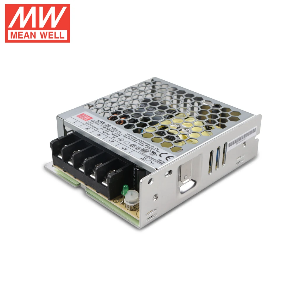 Тайваньская компания Mean Well 12V3A LRS 35 12 Вт импульсный источник питания светодиодный