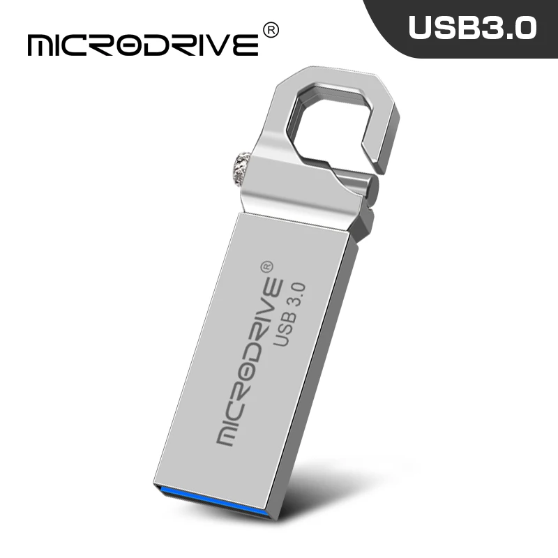 Серебристый TF карта с фактическим объемом usb флэш-накопитель 128 Гб 64 ГБ 32 ГБ оперативной памяти, 16 Гб встроенной памяти, мини флеш-накопитель usb 3,0 флэш-памяти металла флэш-накопитель 32 Гб cle usb флеш-накопитель - Цвет: Серебристый