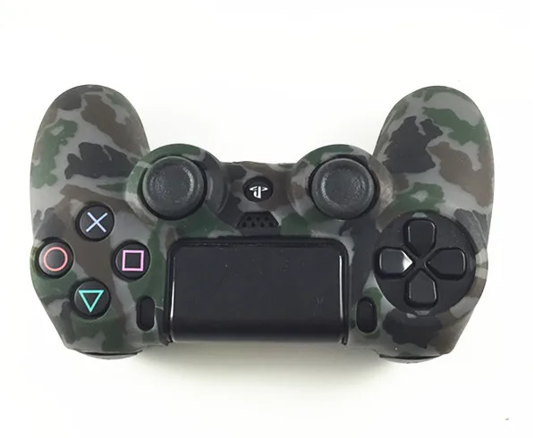 10 шт. силиконовый защитный чехол для Playstation 4 PS4 контроллер Pro тонкий камуфляжный