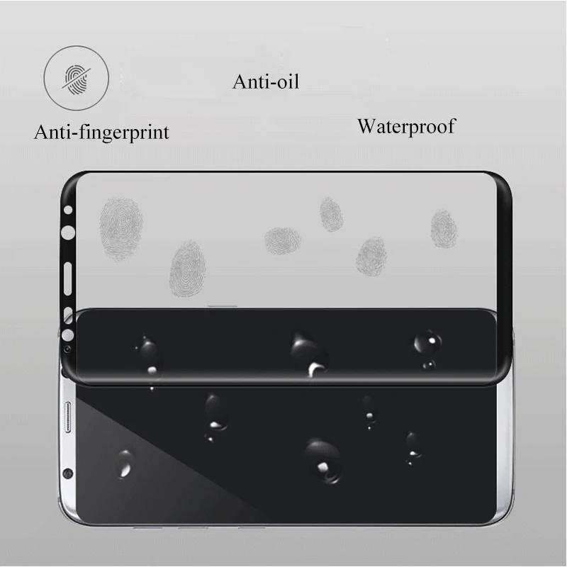 Фото 3D полное изогнутое закаленное стекло для Samsung Galaxy S9 S8 Plus Note 8 S7 Edge S6 Защитная пленка 3D полное изогнутое закаленное стекло для Samsung Galaxy S9 S8 Plus Note 8 S7 Edge S6 Защитная пленка