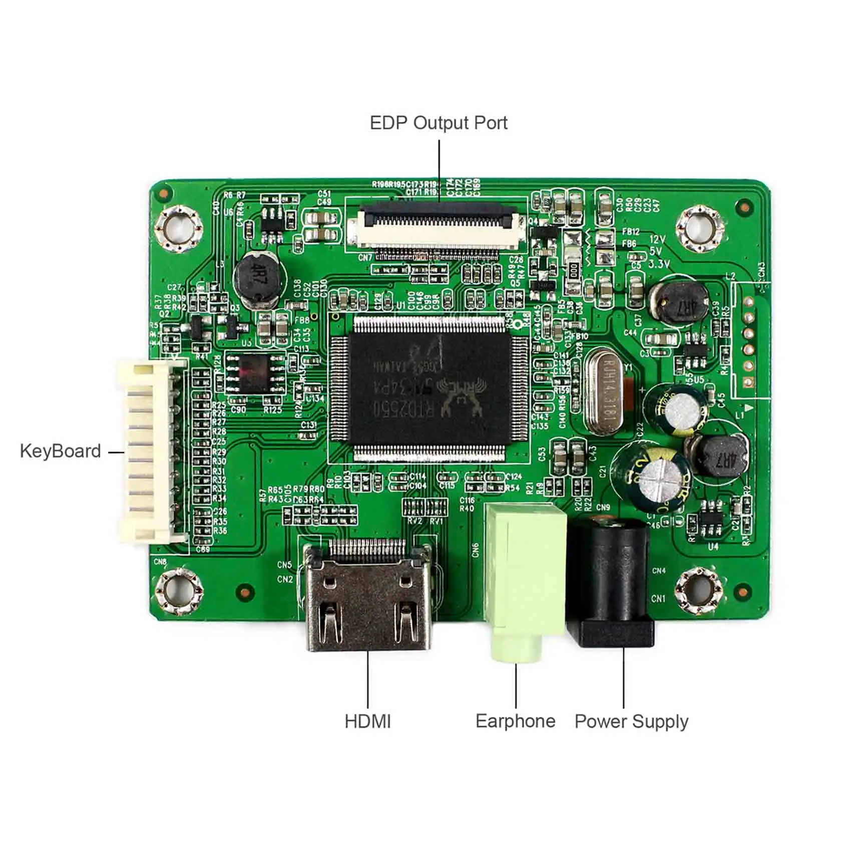 10.1&quot 1920x1200 LCD VVX10F011B00 HD MI Controller |