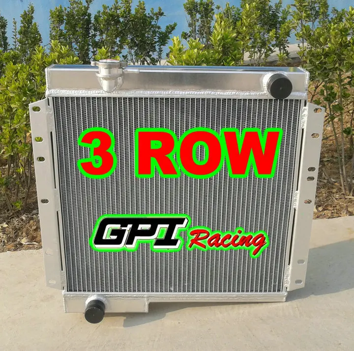 NEW Aluminum Radiator +FAN for Toyota Land Cruiser BJ40 DIESEL BJ42 MT LandCruiser | Автомобили и мотоциклы
