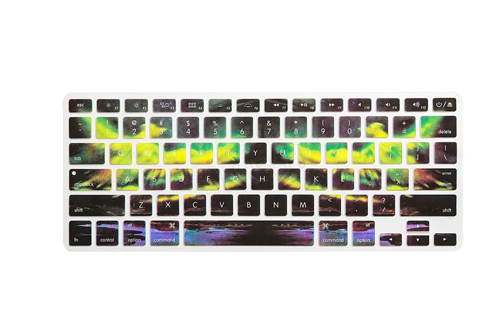 Силиконовый чехол для клавиатуры защитная пленка Apple Macbook Pro Air Retina 13 &quot15&quot 17 &quotс