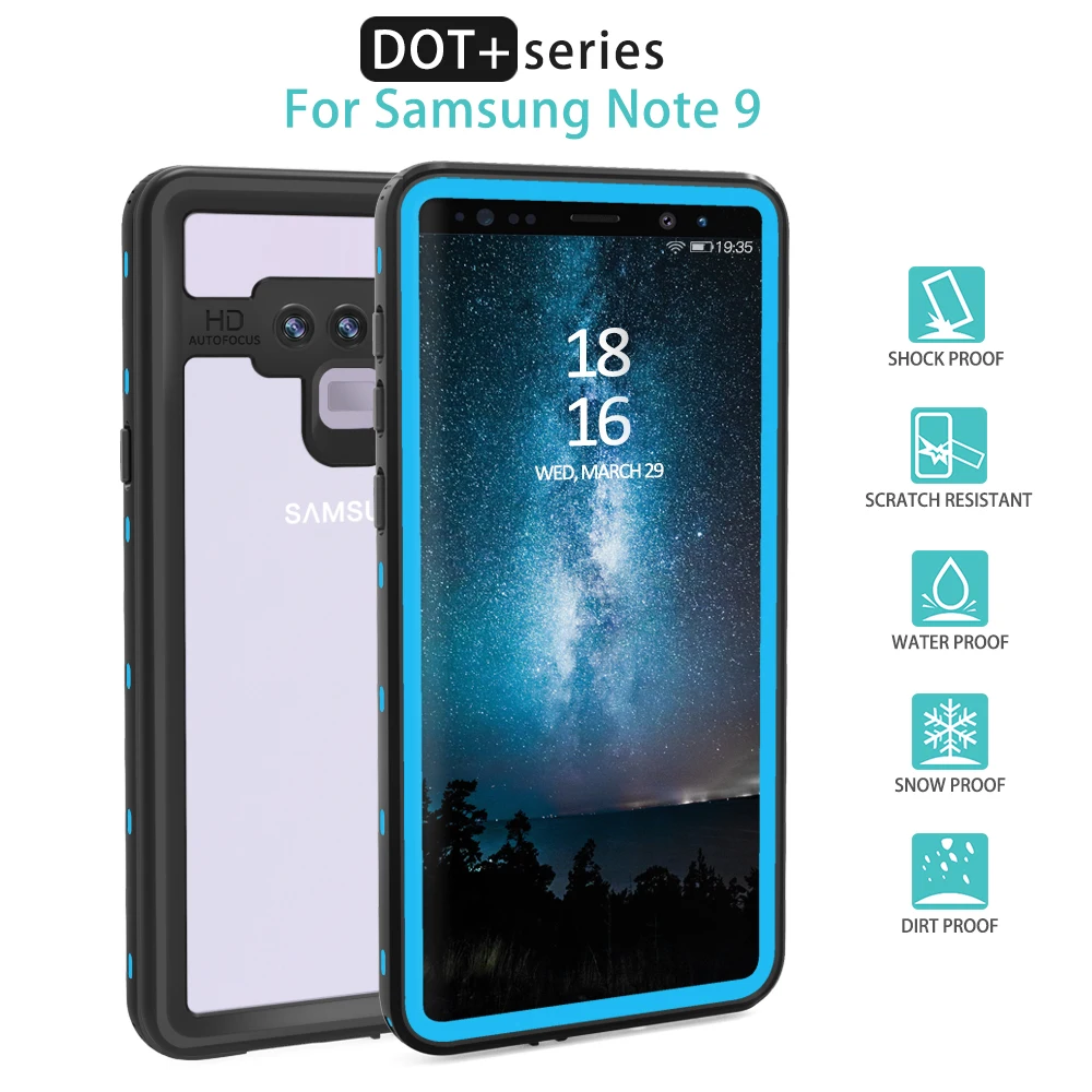 IP68 Водонепроницаемый чехол для дайвинга для samsung Galaxy S10e S10 S8 S9 Plus Note 9 8 чехол для телефона чехол для подводного плавания открытый корпус