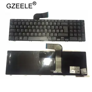 Новинка, клавиатура и рамка GZEELE для DELL INSPIRON 17R N7110 5720 7720 3750 V3750 XPS 17 L702X UK
