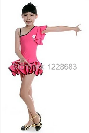 Неравное летнее платье для танцев латинское латина Дешевое латинских девочек |