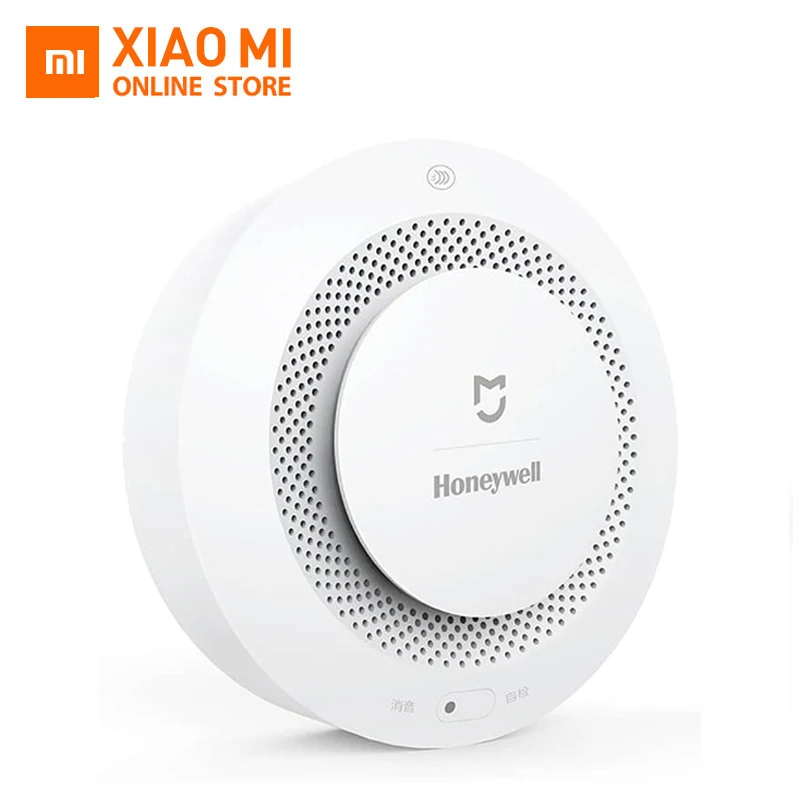 Xiaomi Mijia Honeywell умный детектор пожарной сигнализации фотоэлектрический датчик дыма дистанционное управление приложение Mihome работа с шлюзом