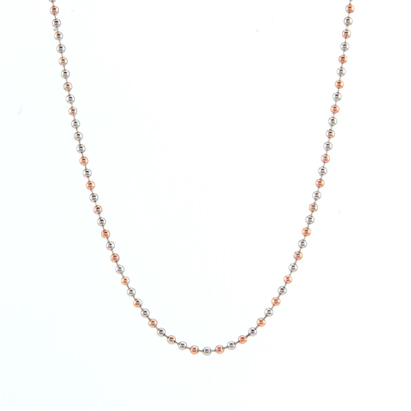 Ожерелье с двухцветной цепочкой 80 см|chain necklace|designer necklacenecklace designer |