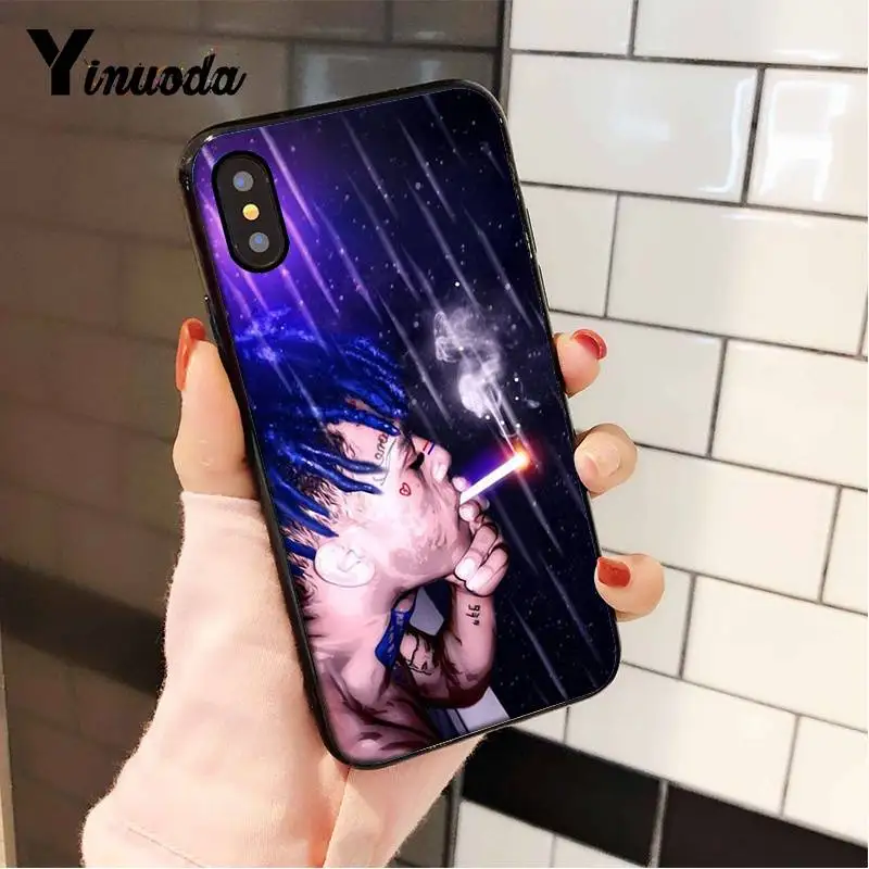 Yinuoda xxxtentacion популярный мальчик крутой узор чехол для телефона для iPhone 8 7 6 6S 6Plus 5 5S SE XR X XS MAX 11 11pro 11promax