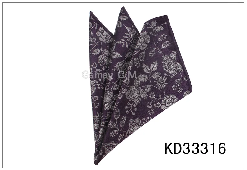 Пейсли Карманный квадратный цветочный платок для костюмов 25 см* 25 см Hankies для мужчин и женщин Брендовые костюмы карманные мужские платки