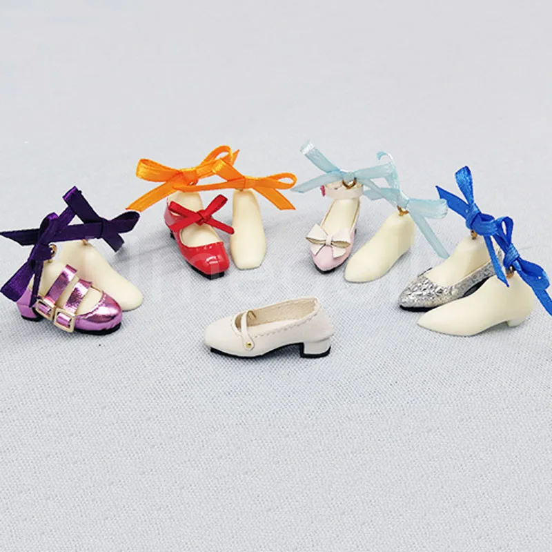 1 пара 1/6 туфли-лодочки для кукол на высоком каблуке форма обуви Blyth Azone Momoko Kurhn