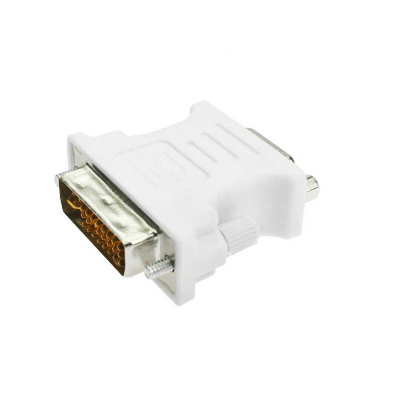 DZLST DVI 24+ 5 к VGA мужчин и женщин Высокое качество DVI к VGA кабель адаптер Разъем для видеокарты монитор дисплей для ПК